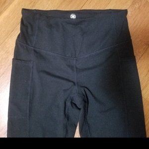 Gaiam Black Om Leggings
